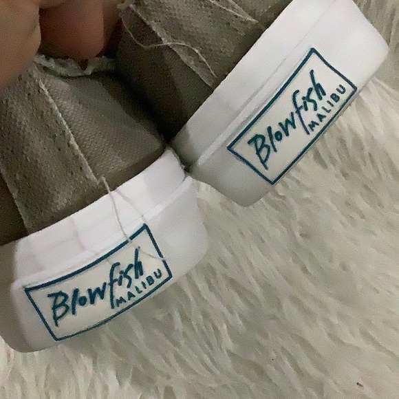 Blowfish women’s brown distressed summer shoes size 6.5 - Picture 6 of 7